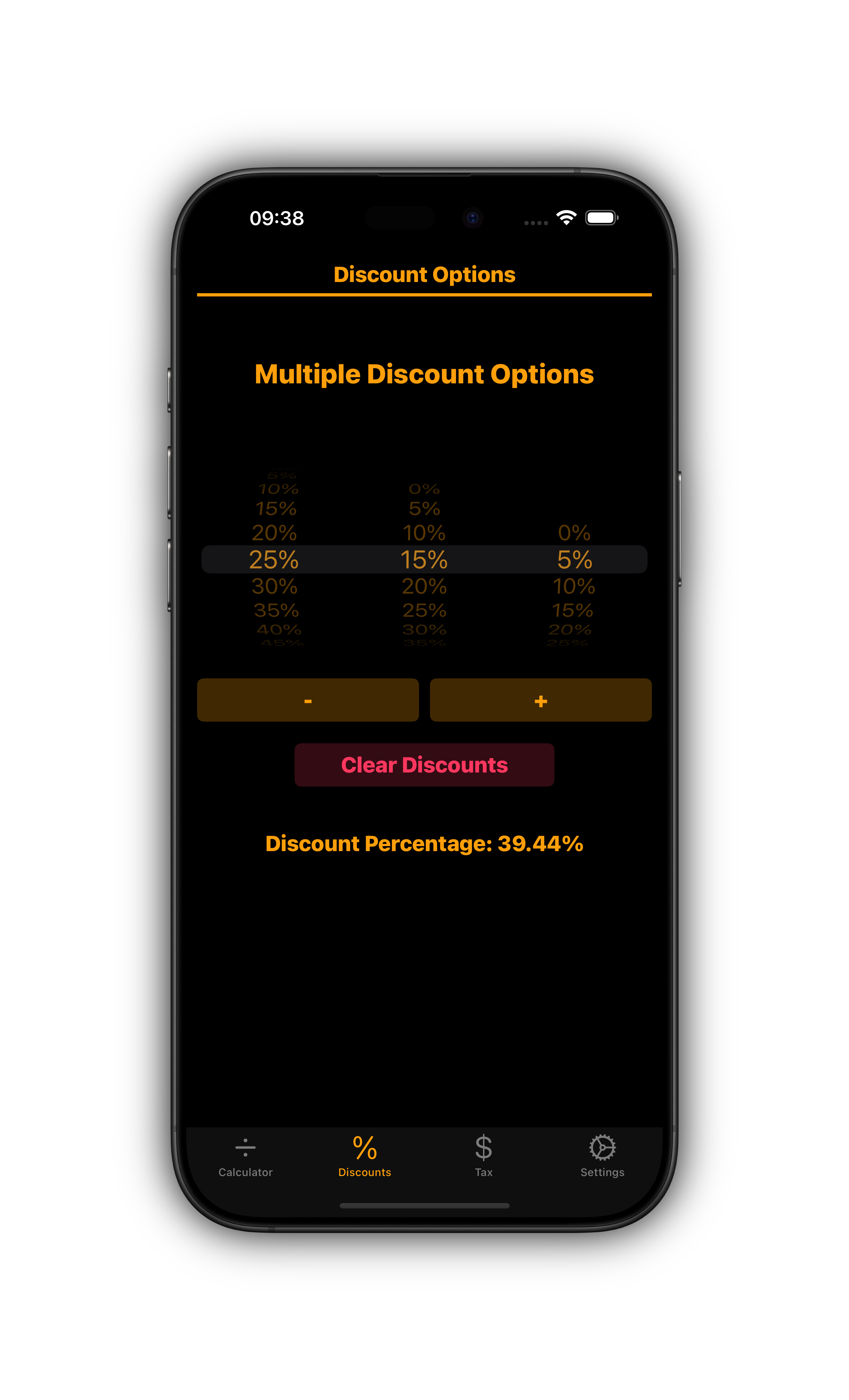 Discount Calculator App